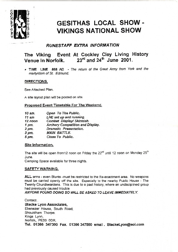 2001 - Cockley Cley event info.pdf