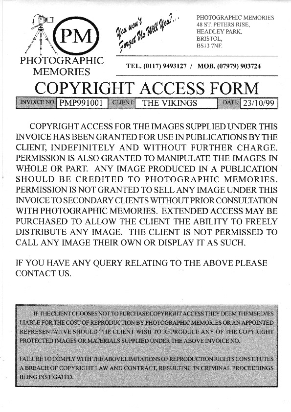 1999 Image contract, Photographic Memories.pdf