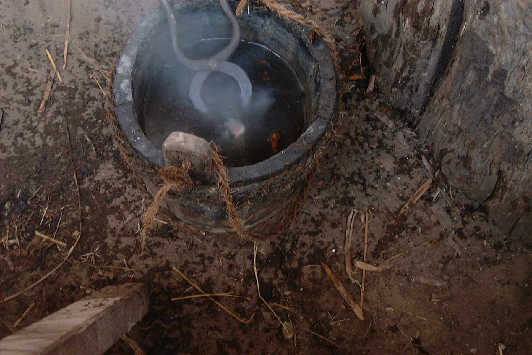 WEST STOW FORGE HOT FLASK IN BUCKET.jpg