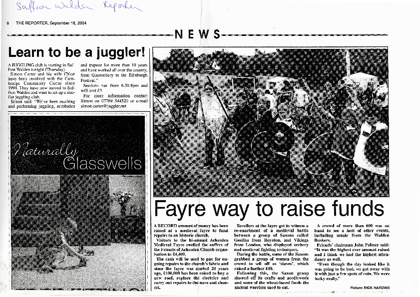 2004 - Gesithas, Saffron Walden Reporter.pdf