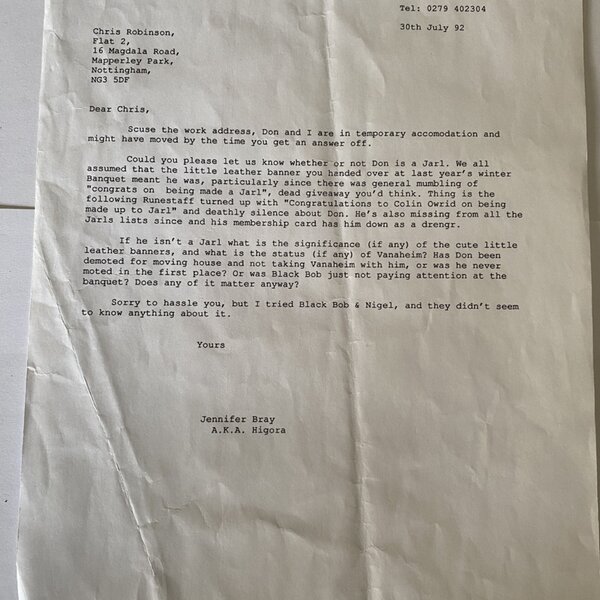 1992 Letter, Jenny Bray to Chris Robinson.jpg