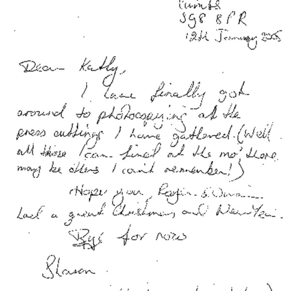 2005 - Letter, Sharon McCann to Kathy Barry.pdf