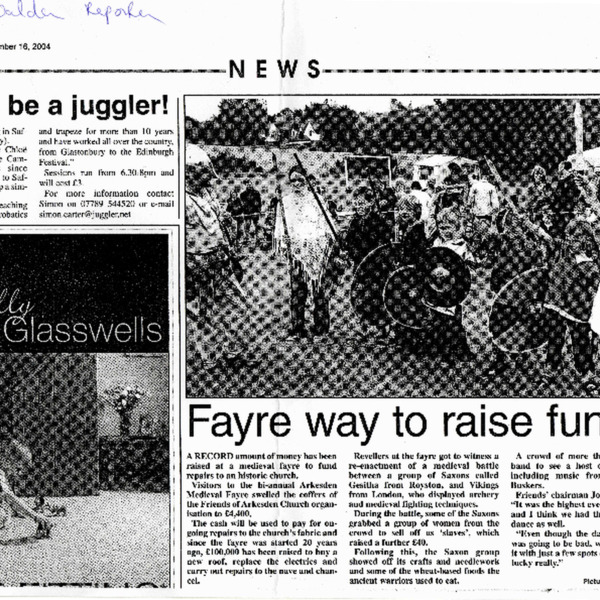 2004 - Gesithas, Saffron Walden Reporter.pdf