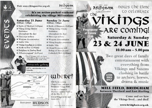 2007 Bridgham programme